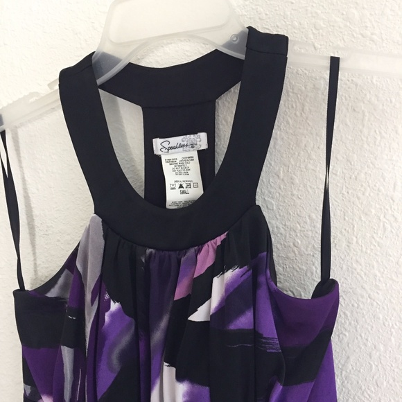 Long Purple Party Dress Formal - Picture 4 of 6